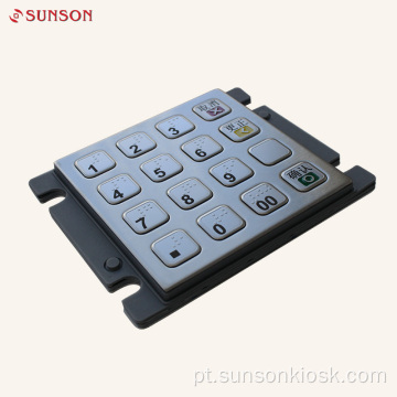 Diebold Encryption PIN pad para quiosque de pagamento
